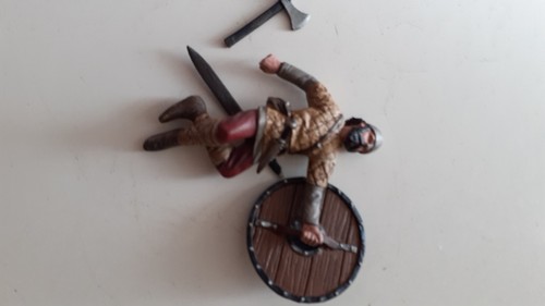 Britains metal saxon warrior