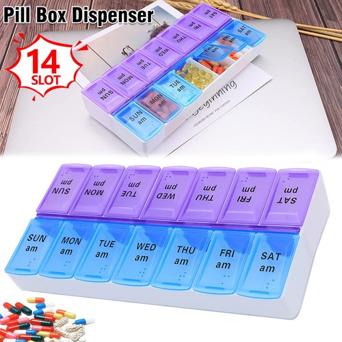 Weekly pill box day - day, tablet