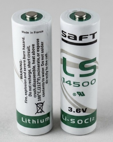 Ls14500 6v lithium - ls14500, 3.6v
