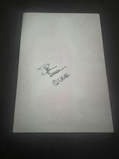 JOHN DEACON SIGNED  A4