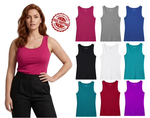 Womens scoop neck sleeveless - scoop,