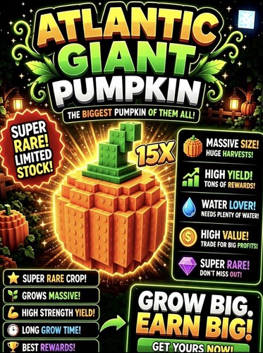 Atlantic giant pumpkin - 🪴atlantic,