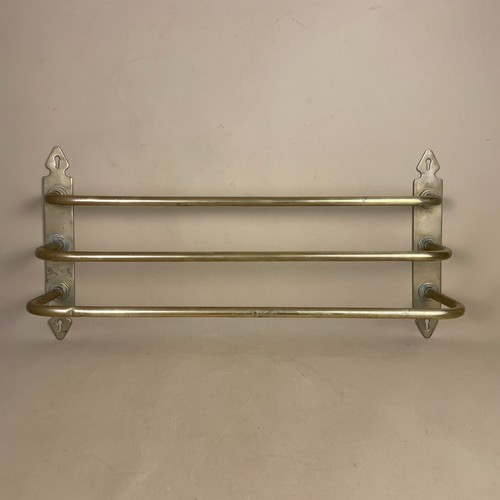 Brass towel rail wall mounted - rail,