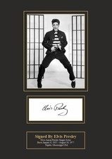 Elvis Presley Signed Autograph