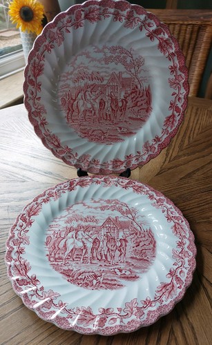 Myotts country life red pink - country,