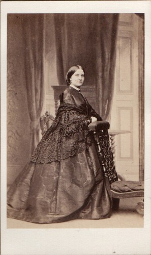Lady crinoline dress shawl see - lady,