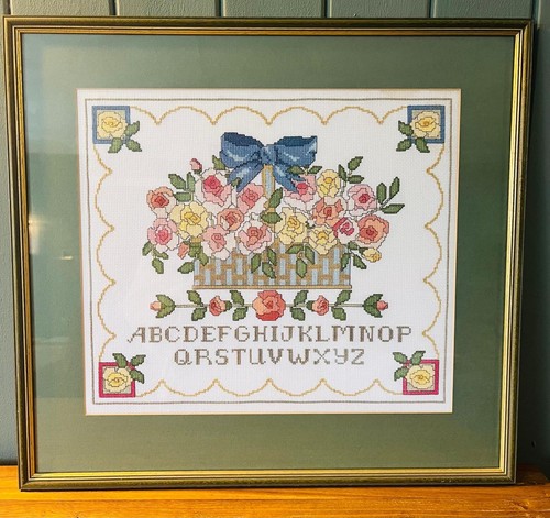 Janlynn flower basket sampler - janlynn,