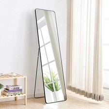 TALL MIRROR FULL LENGTH FLOOR STANDING OR WALL MOUNTED DRESSING MIRROR 147x37 cm
