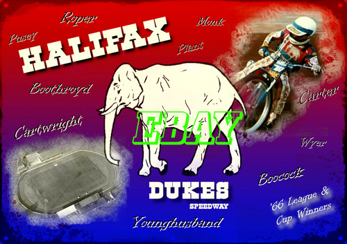 Halifax dukes retro aged look - aged,