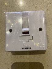 Tenby Switched Fused Spur Marked Heating 