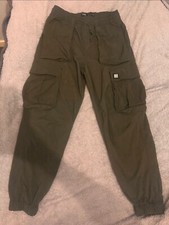 men’s zara khaki cargo pants-outdoor 