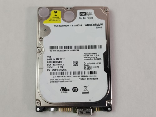 Western digital wd5000bmvw - western,