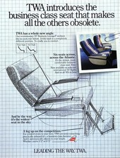 1985 TWA Airlines Business