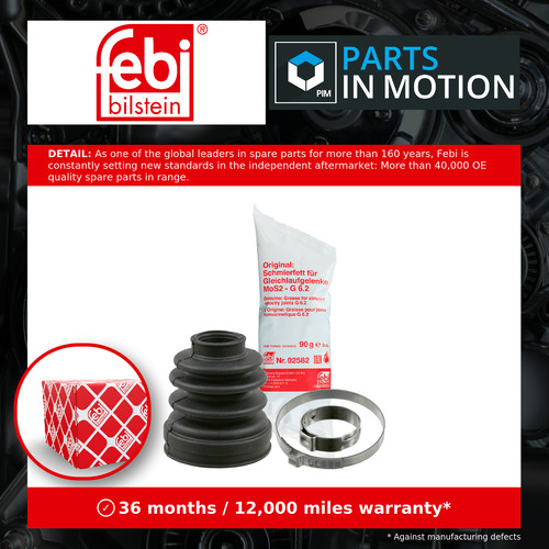 Joint boot fits ford focus - cv,