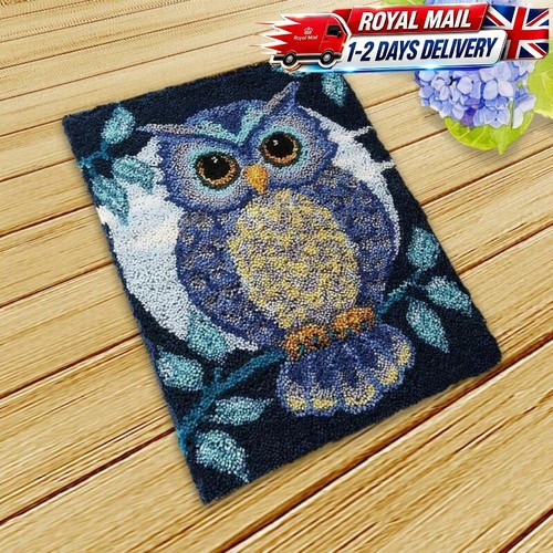 Owl latch hook rug - hook, kit
