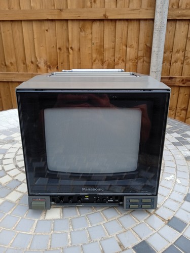 Vintage panasonic colour - colour, crt