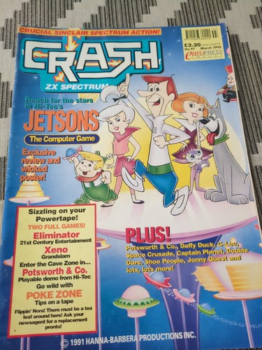 Crash magazine issue - crash,