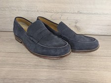 Men’s John White Navy Suede