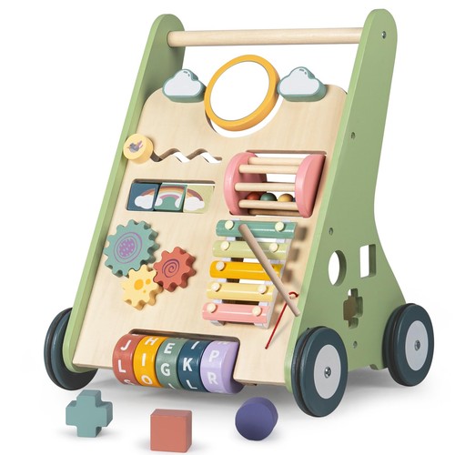 Bautia wooden baby walker - wooden,