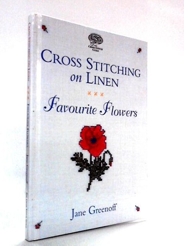 Cross stitching linen - on,