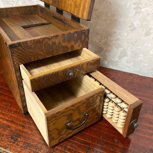 Japanese wooden antique - antique, tansu