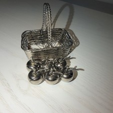 Vintage 6 Silver Plated Apple