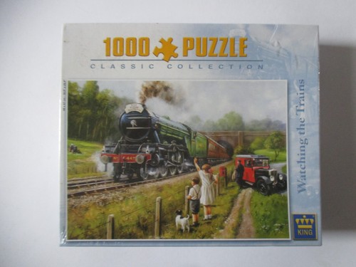 Watching the trains 1000 piece - watching,