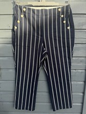 J Crew Navy Sailor Trousers