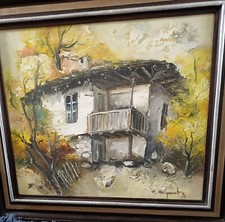 A 1990s Bulgarian Oil Painting