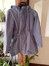 Nomads Organic Cotton Water Repellent Fairtrade  Parka Coat Size 10