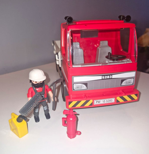 Playmobil 5283 red truck set - playmobil,