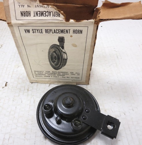 Vintage car horn volt rat - car,