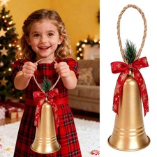 Large Christmas Bells, Metal