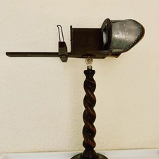 Antique Wooden Stereoscope Viewer on Stand – Late 19th / Early 20th Century
