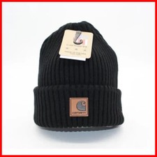 Carhartt Hat Beanie Unisex Acrylic Winter Pull On Closure Knit Cap Soft