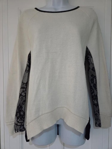 Womens zara black cream - , lace