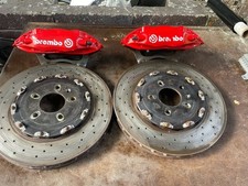 VAUXHALL ASTRA GTC VXR BREMBO 4 POT FRONT BRAKE CALIPERS 355mm & FLOATING DISCS