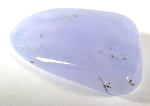 Blue lace agate tumblestone - lace,