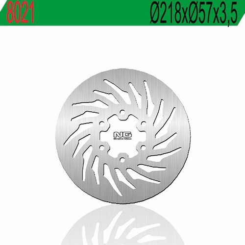 Rear brake disc 8021 derbi - rear,