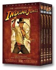 Indiana Jones Trilogy DVD (2003) Harrison Ford, Spielberg (DIR) cert PG 4 discs