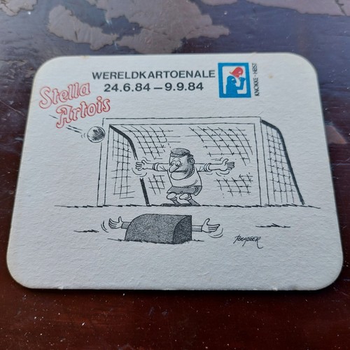 Stella artois beer mat 1984 - beer, 1984.