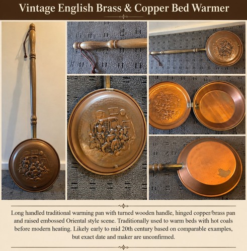 Vintage english copper - vintage, brass