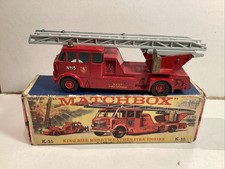 Matchbox Lesney King Size K15 Merryweather Fire Engine In Original Box