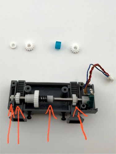 Gear set for siku control - gear,