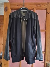 Diesel Mens Leather Biker