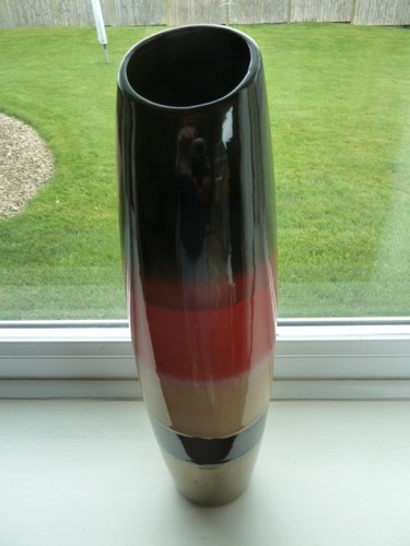 Tall multicoloured vase for - tall,