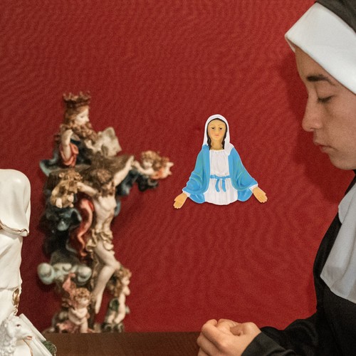 Lady figurines ornaments - ornaments, resin