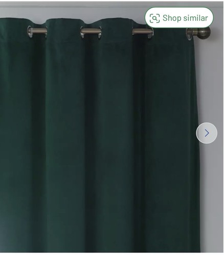Habitat dark green velvet - habitat,