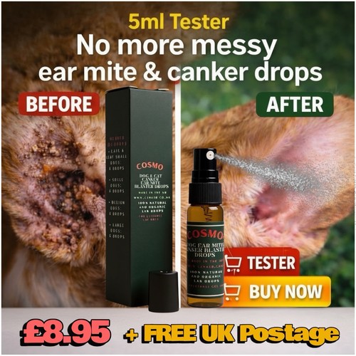 20k sold 5ml - ear, mite