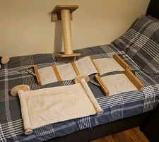 PawHut 4PC Wall-mounted Cat